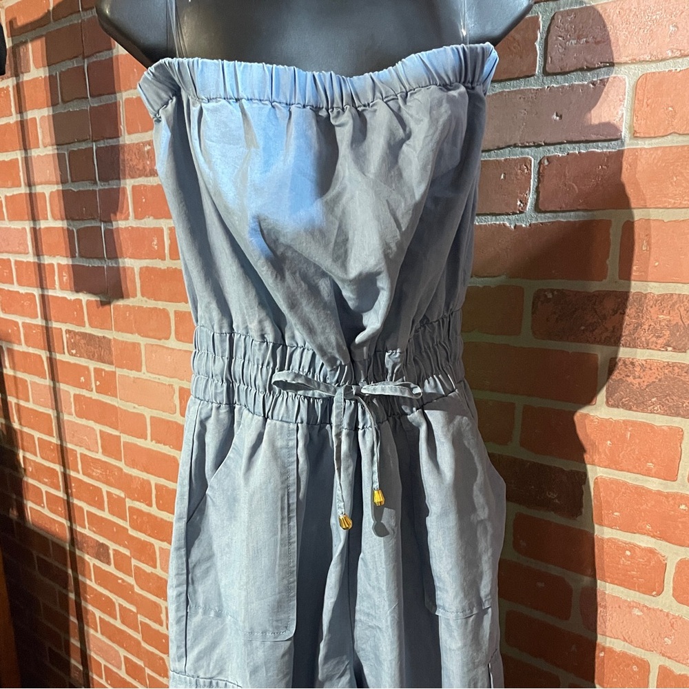 New With Tags woman’s  Denim color Jumpsuit